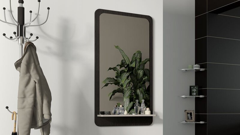 Зеркала с полкой 