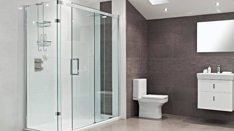 Стеклянные двери для душа