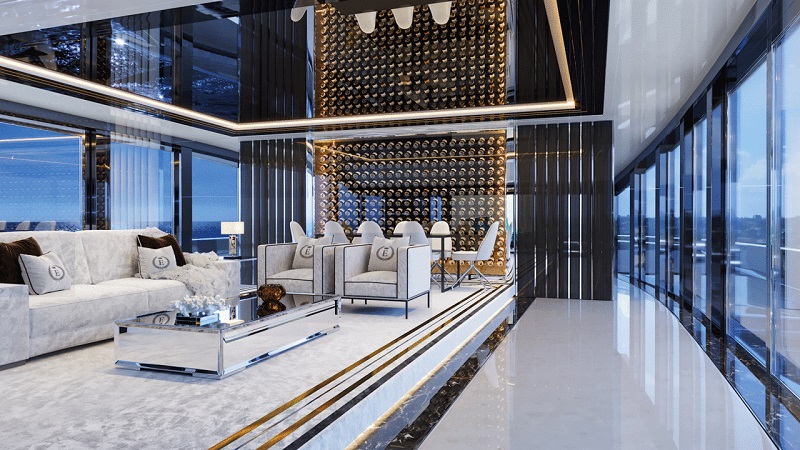 Зеркальный потолок